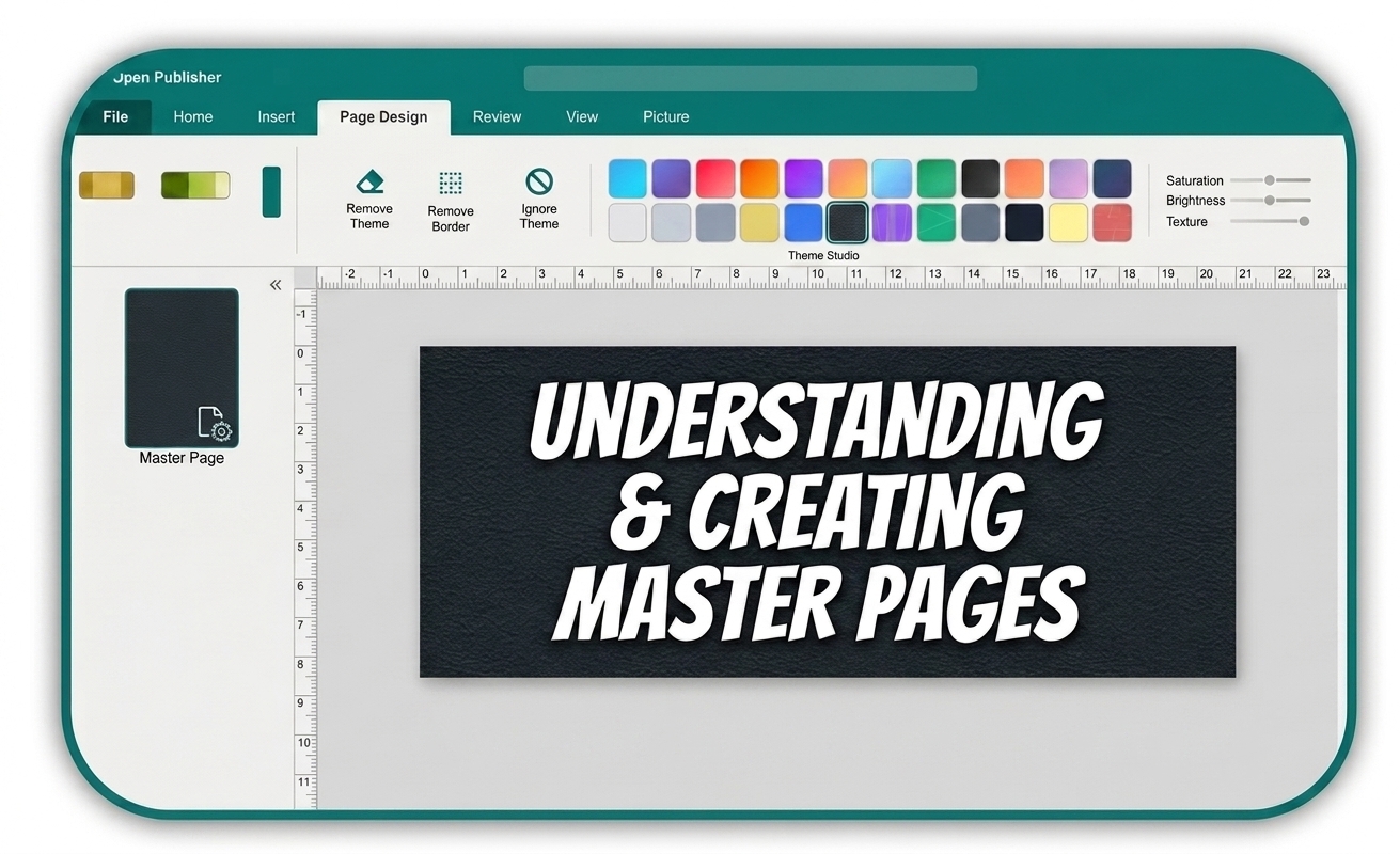 Understanding & Creating Master Pages