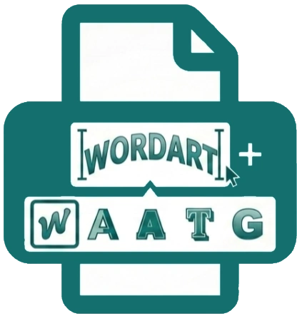 Inserting Legacy WordArt