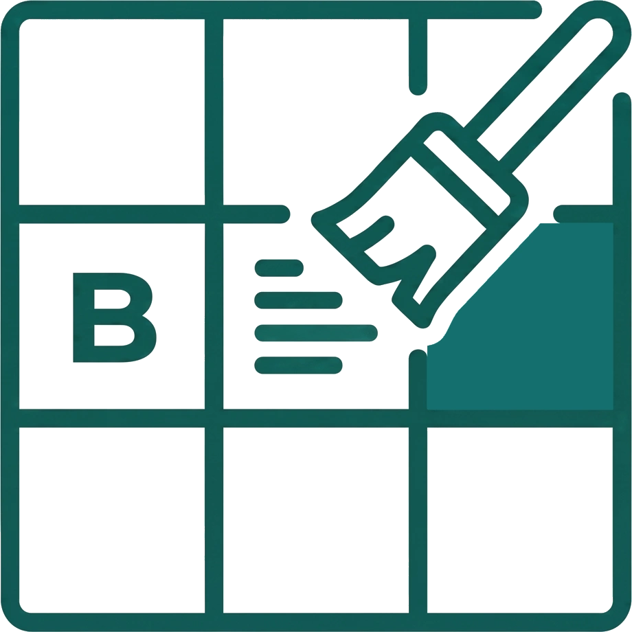Multi-Cell Table Formatting