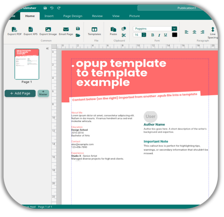 Content Migration (Insert > File)