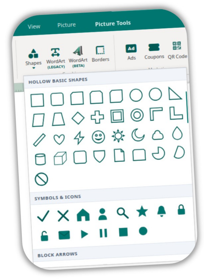 The SVG Shape Library