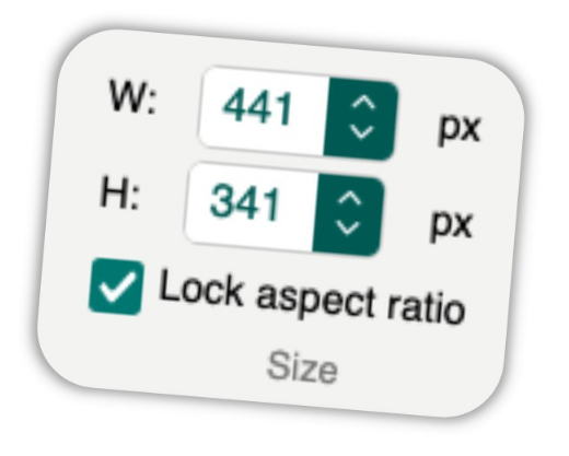 Precise Size Controls