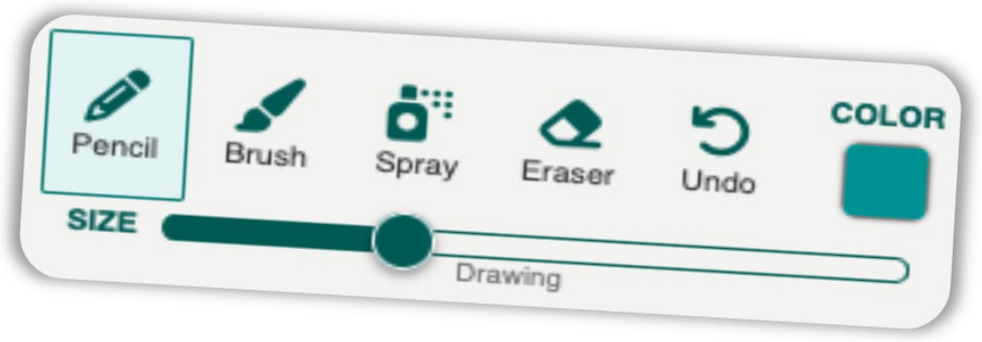 available drawing tools 