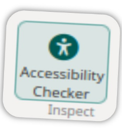 Accessibility Checker Button