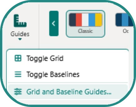 Opening Grid Guide Setting